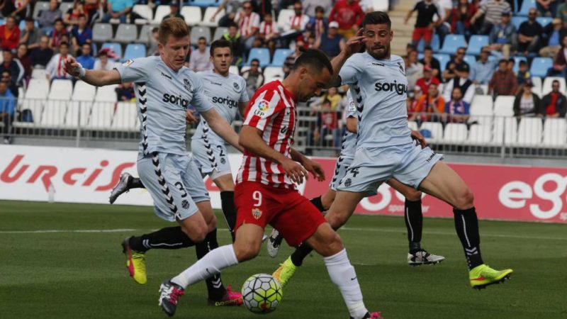 La visita del Nàstic a la temporada 2015/16 va acabar amb victòria grana per 1-2. | Foto: as.com