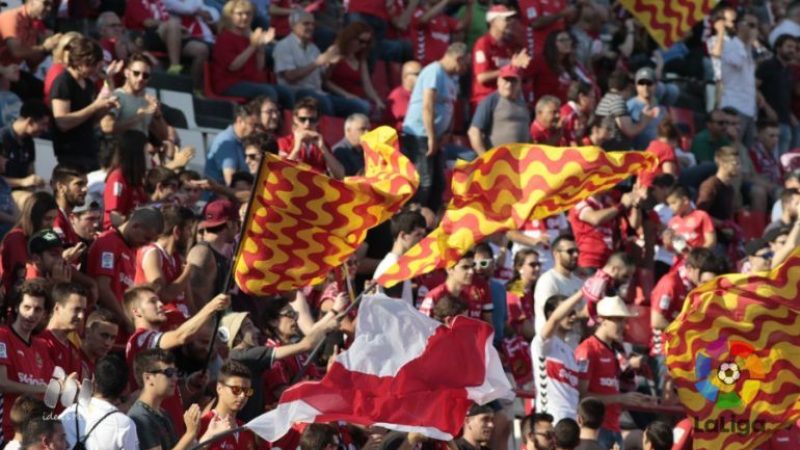 Grada d'animació del Nou Estadi. | Foto: laliga.es