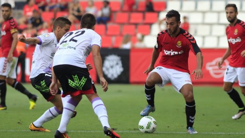 Elvir Maloku en el partit de Copa davant el Numancia.