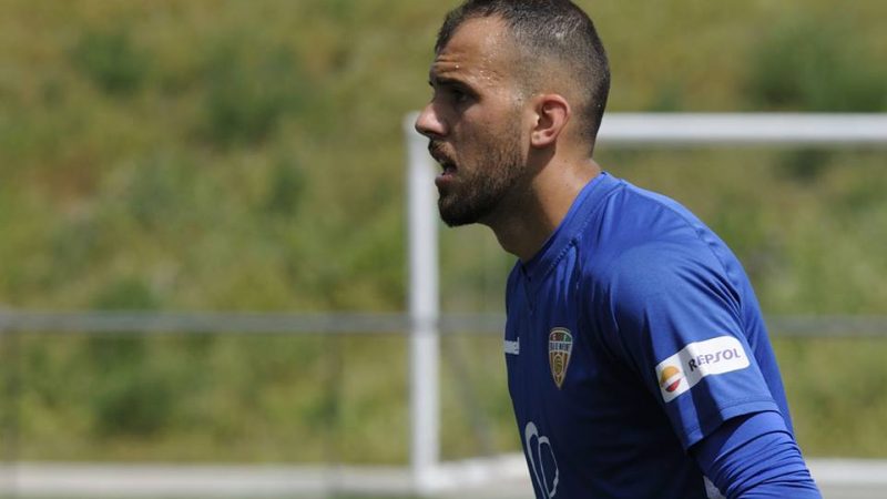 Perales ha mantingut, per tercera setmana consecutiva, la porteria a zero. Foto: David Ferrer - FC Santboià.