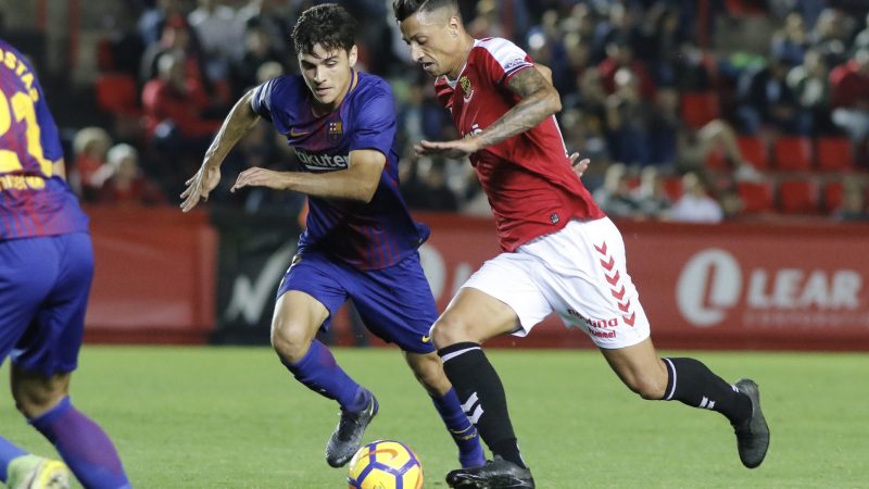 Maikel Mesa va brillar contra el Baçra B. Foto: Nàstic de Tarragona