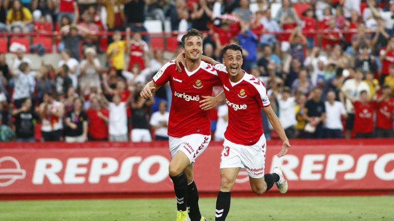 Manu Barreiro, en l'últim partit de la passada temporada | Foto: Gimnàstic de Tarragona
