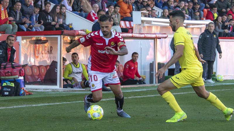 Javi Márquez tornarà a ser el capità davant el filial granota. | Foto: Gimnàstic de Tarragona