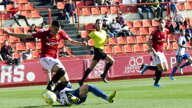Gerard Oliva buscarà perforar la xarxa del Municipal de Cornellà | Foto: Gimnàstic de Tarragona