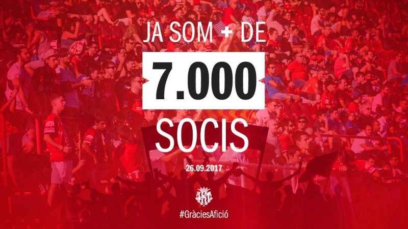 Amb aquesta imatge el club va voler agraïr als aficionats el suport rebut. | Foto: Gimnàstic de Tarragona