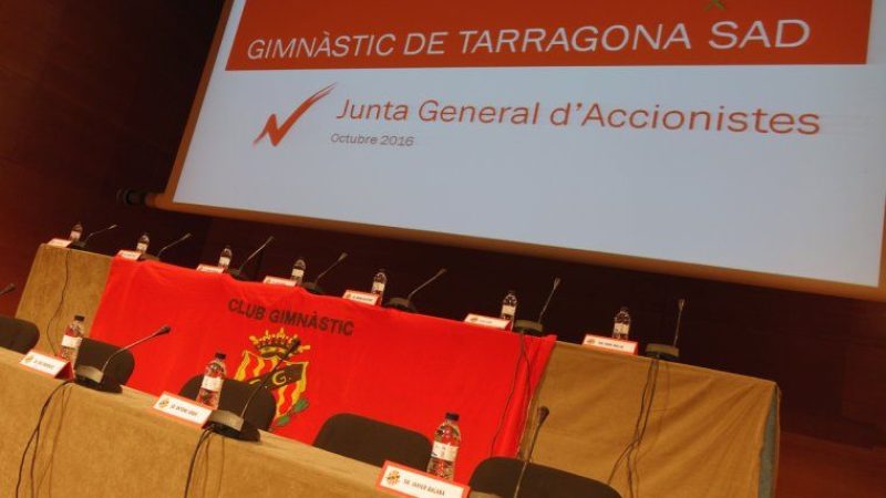 Una de les Juntes d'Accionistes celebrada al Palau de Congressos. | Foto: Tarragona Ràdio
