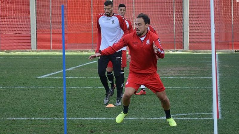 Matilla entrenant amb el Nàstic, |Foto: Gimnàstic de Tarragona