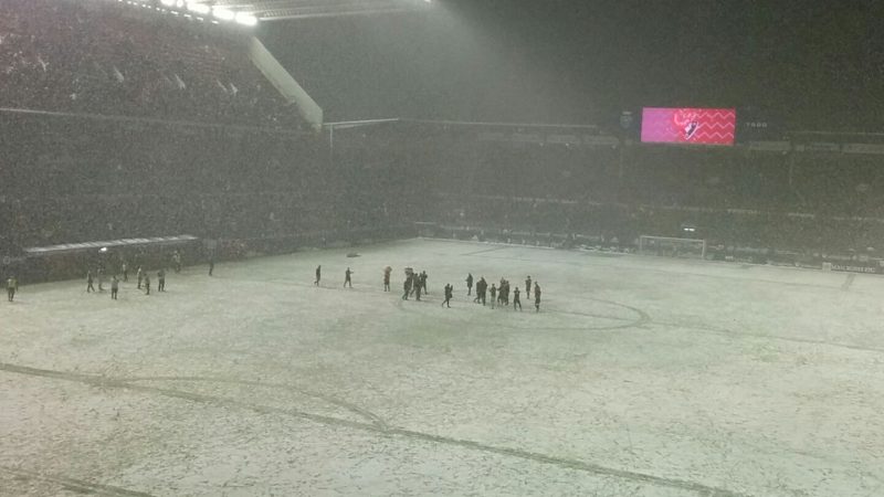 Vista del Sadar des d'un dels gols. | Foto: Twitter