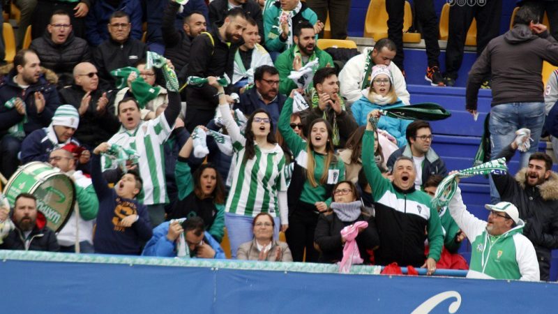 L'afició del Córdoba es farà notar al Nou Estadi aquest diumenge. | Foto: Córdoba CF