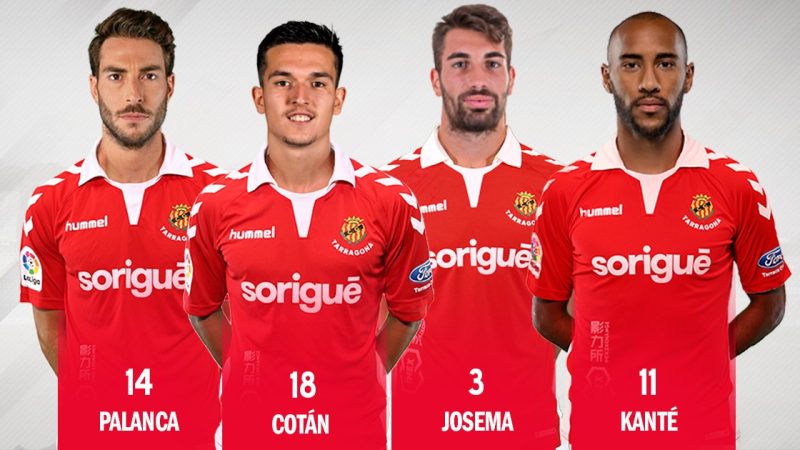 Tots els jugadors ja tenen el seu número per al que resta de lliga. |Foto: Nàstic
