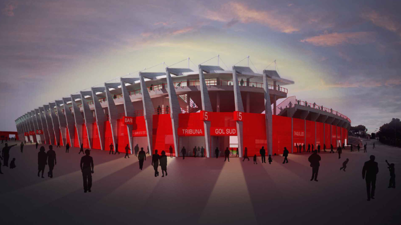 La nova imatge del Nou Estadi.