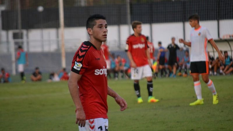 Juan Delgado durant la pretemporada 2016/17. Foto: chilenosporelmundo.cl