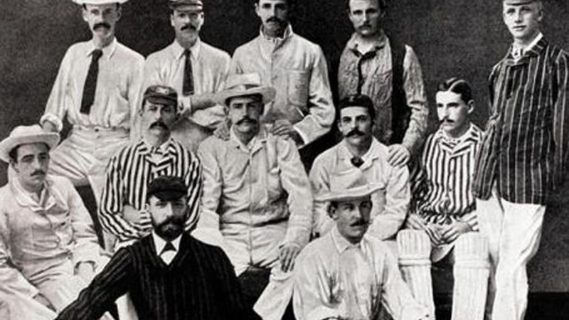 L'equip de criquet anglès que viatjà a terres australianes l'any 1882. | FOTO: The Telegraph