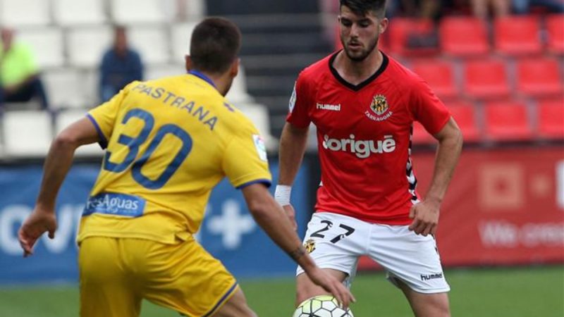 Jordi Calavera en un partit de lliga d'enguany.