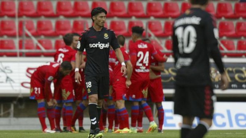 Els sorians celebren un gol davant el Nàstic la temporada passada. | Foto: ABC