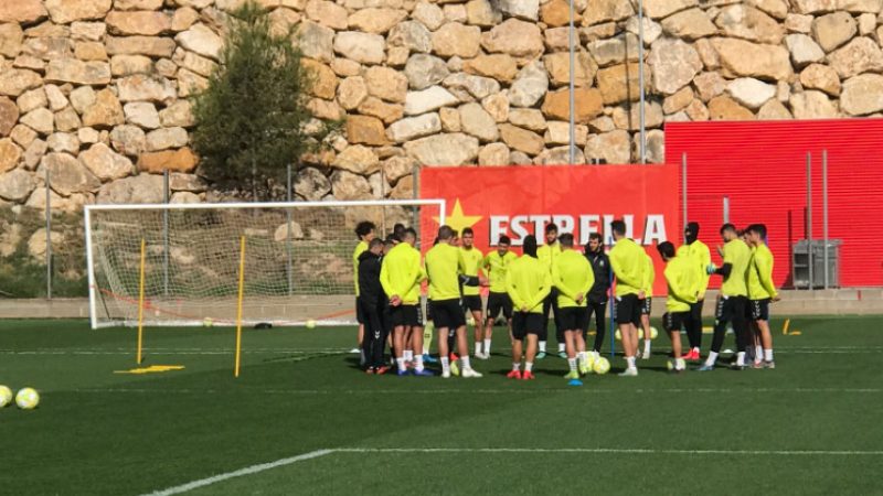 Entrenament del primer equip