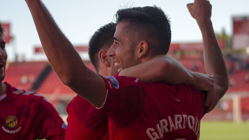 Gerard Oliva serà la referència atacant dels granes. | Foto: Gimnàstic de Tarragona