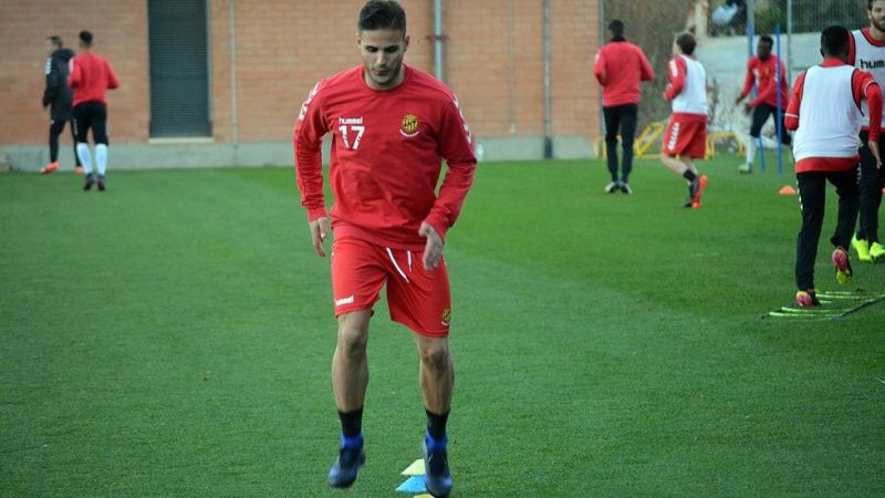 Luismi, en una sessió preparatòria. | Foto: mundodeportivo.com