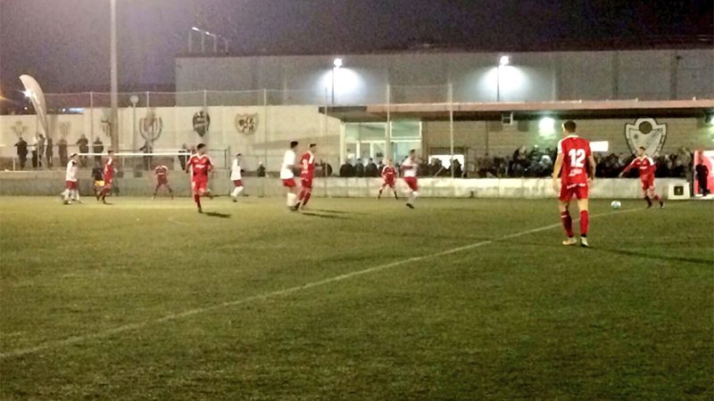 Imatge del partit disputat al barri tarragoní de La Floresta. | Foto: Gimnàstic de Tarragona