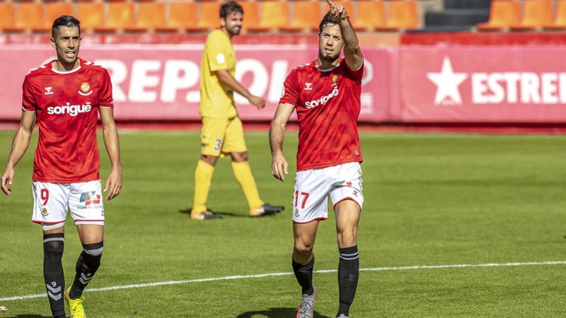 Pedro Martín podria ser titular davant els balears. | Foto: Gimnàstic de Tarragona