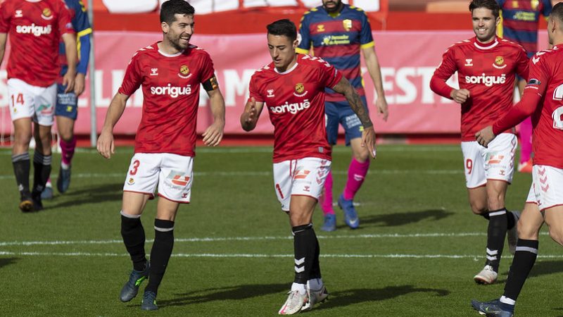 Pol Ballesteros podria partir d'inici. | Foto: Gimnàstic de Tarragona