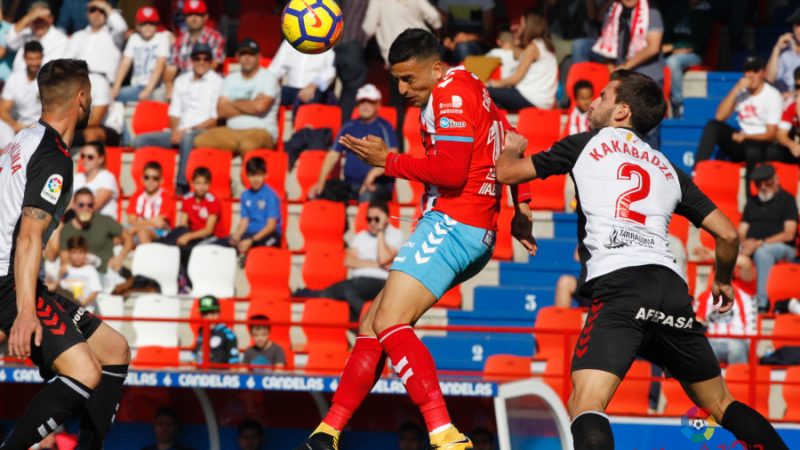 Kakabadze en una acció del partit. | Foto: laliga.es