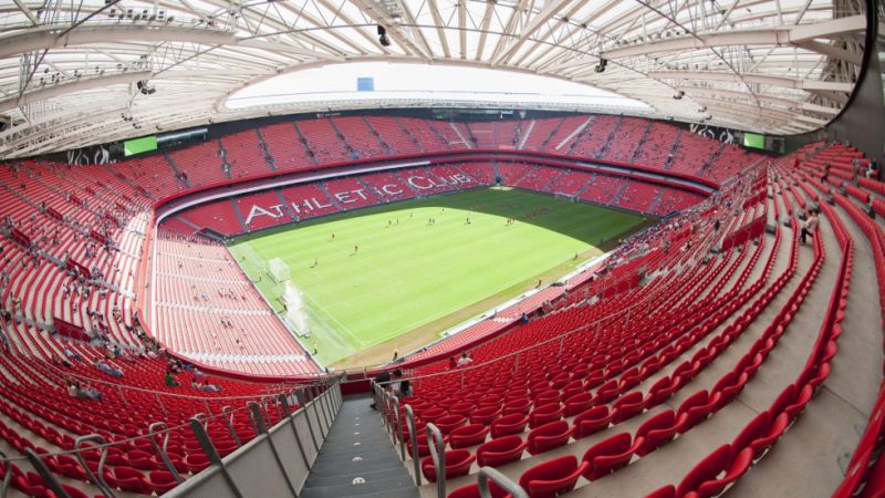 El nou estadi de San Mamés.