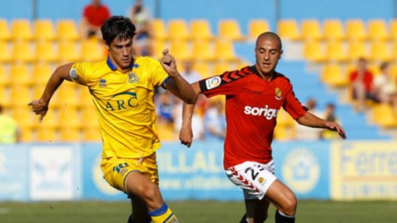 Imatge de l'Alcorcón-Nàstic de la temporada passada, amb Sergio Tejera com a protagonista. | Foto: El Periódico