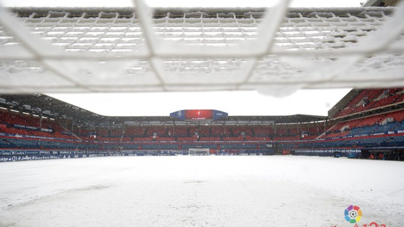 Així va quedar El Sadar aquest passat dissabte. | Foto: laliga.es
