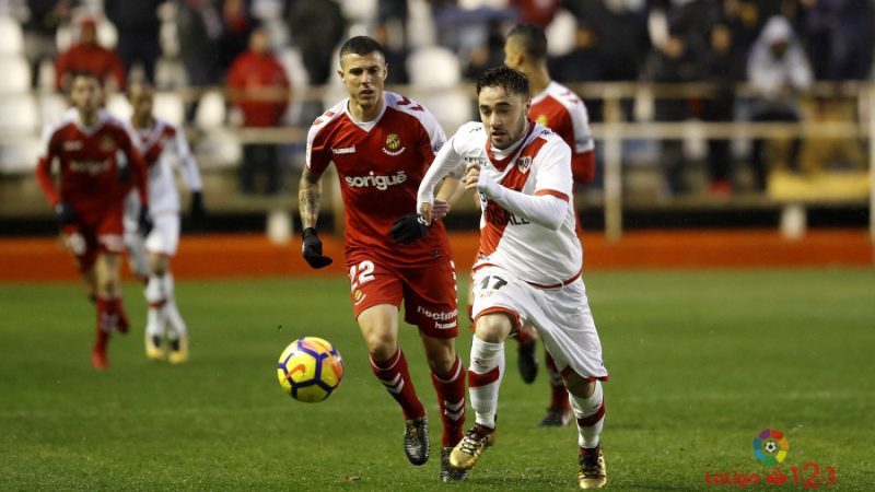 Abraham Minero va disputar els 90 minuts davant el Rayo Vallecano. | Foto: laliga.es