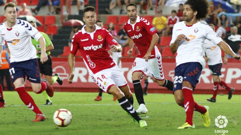 Manu del Moral, protagonista en el partit d'anada al Nou Estadi. | Foto: laliga.es