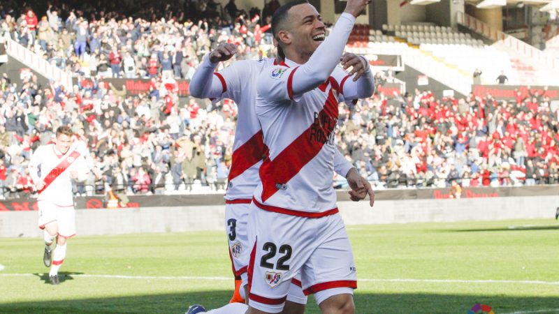 El davanter madrileny és la principal referència en atac del Rayo | Foto: LaLiga123