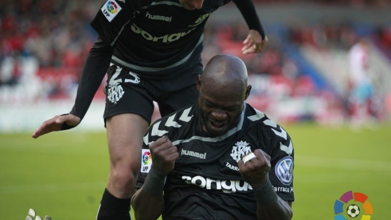 Achille Emanà, autor del 2-0.